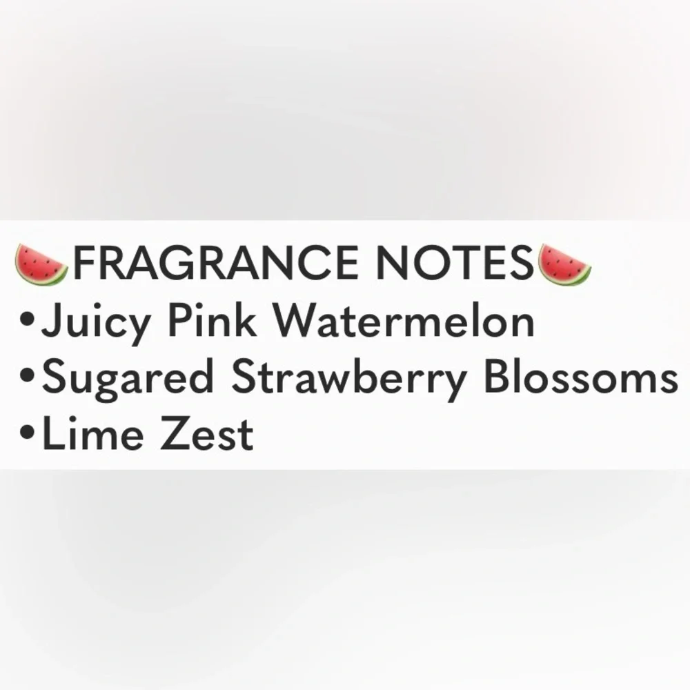 🍉WHITE BARN🍉Pink Watermelon 3-Wick Candle/NWT - Picture 2 of 6